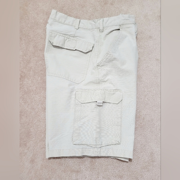 Route 66 Other - Route 66 Cargo Shorts Tan 100% Cotton Men's Size 34 Lots Of Pockets